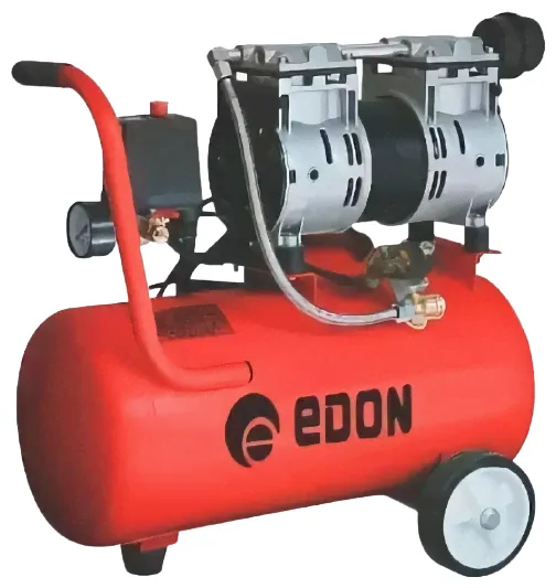 Компрессор безмасляный Edon NAC-50/1200X1, 50 л, 1.2 кВт