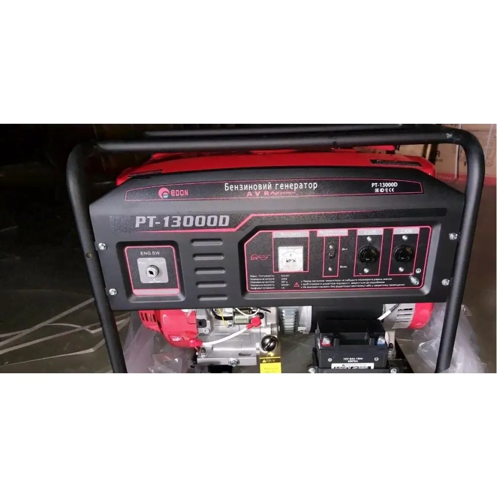 Бензиновый генератор Edon PT-13000D 9 кВт