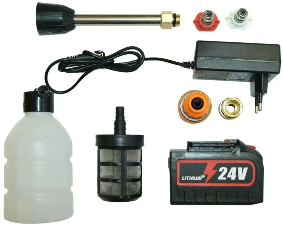 Lavor Pro Аккумуляторная мойка Edon HP-WG24, 28 бар, 240 л/ч, с АКБ и ЗУ мойки высокого давления-3