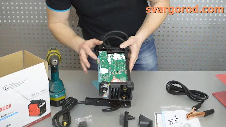 Инвертор сварочный Edon MMA mini300 - открываем и разбираем