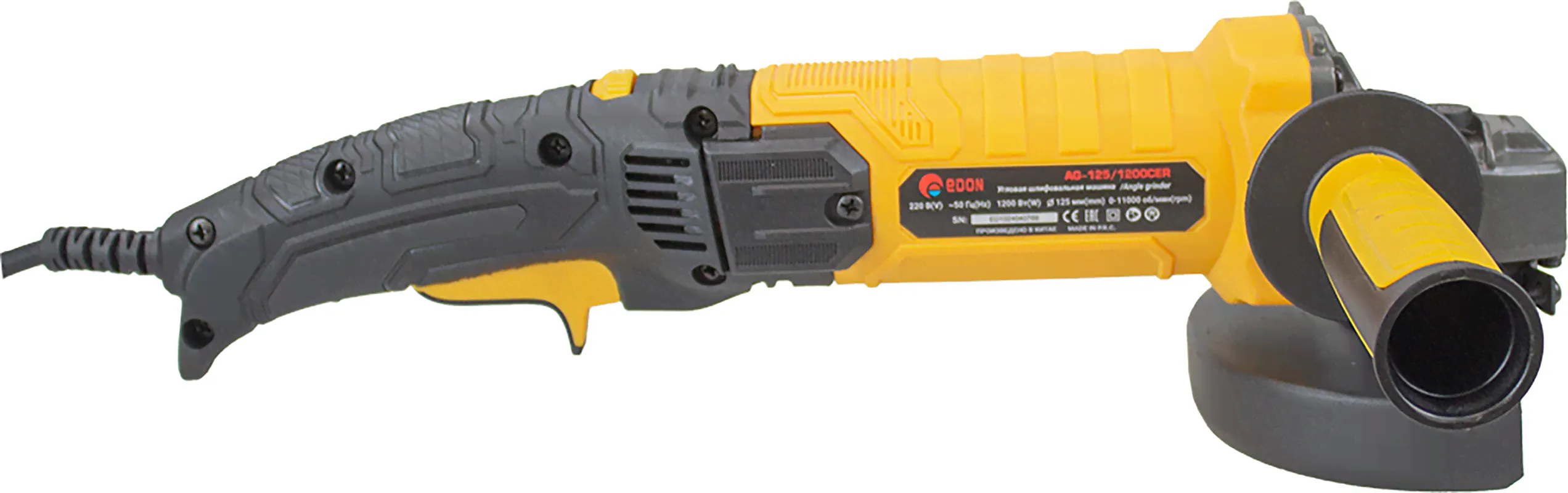 УШМ Edon AG-125/1200CER, 57s28229, 1200 Вт, 125 мм-2